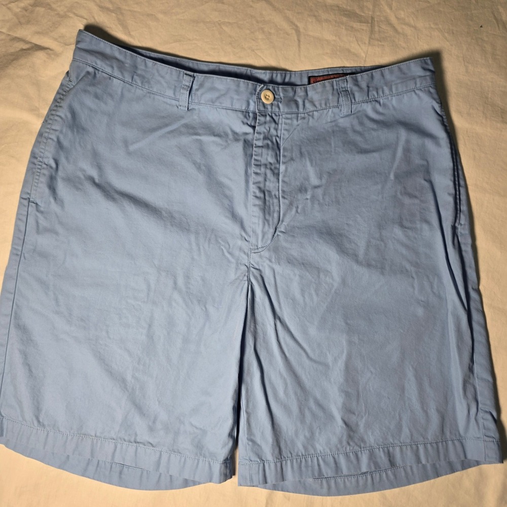Vineyard Vines Shorts Club Short Light Blue Cotton Twill Chino Shorts 38